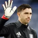 "Dibu" Mart�nez en la mira de otros clubes: ��ltimos d�as en el Aston Villa?