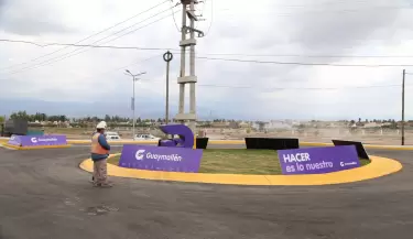 Inauguraci�n de la rotonda de Elpidio Gonz�lez y Estrada