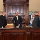 La Corte Suprema ya tiene cuatro integrantes: jur� Manuel Garc�a Mansilla