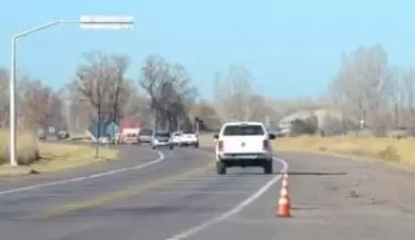 Coronel Videla y Ruta 40