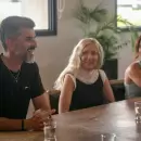 Ulpiano Suarez recibi� a las hijas de Guillermo Vieiro tras el rescate de su mochila en la monta�a