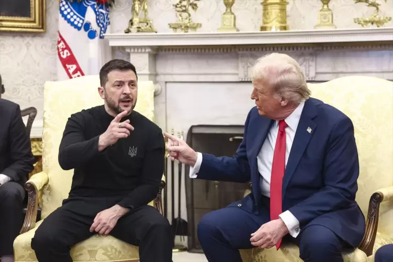 Trump y Zelensky