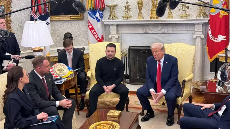 Trump y Zelensky