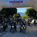 M�s de 3.000 motos partieron en la XI edici�n del Moto Encuentro Internacional rumbo al Cristo Redentor