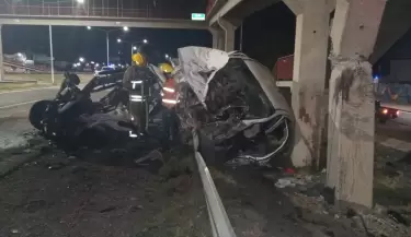 accidente en el acceso este