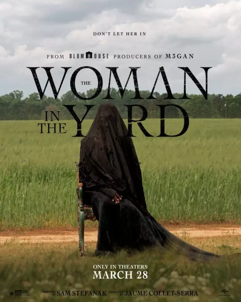 the woman in the yard