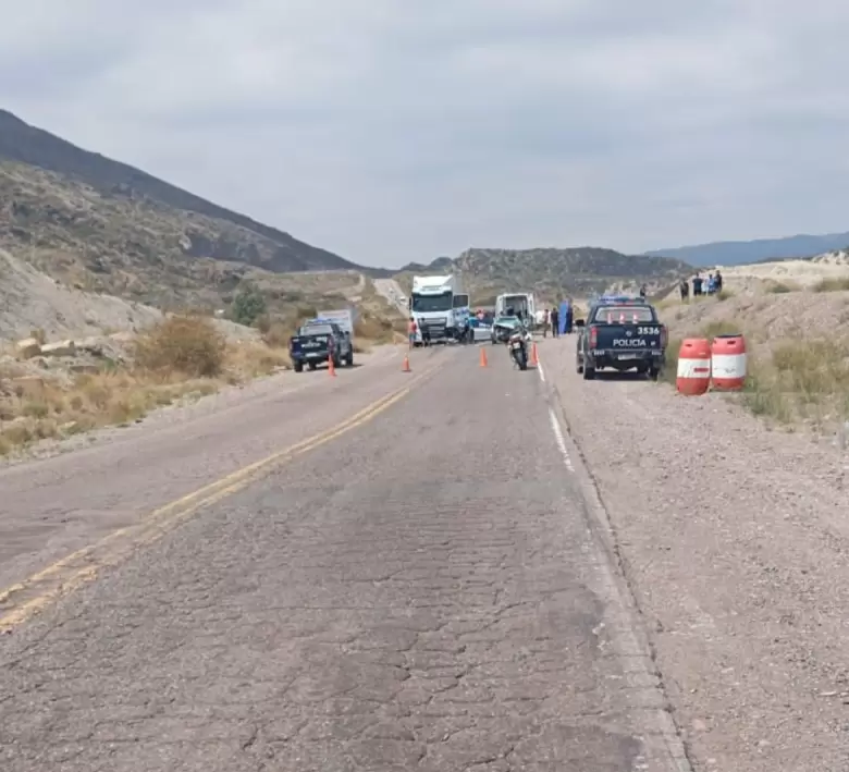 foto ruta 7 accidente