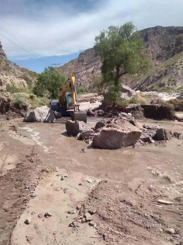 El circuito del Cañón del Atuel (Ruta Provincial N°173) volvió a quedar habilitado parcialmente al tránsito