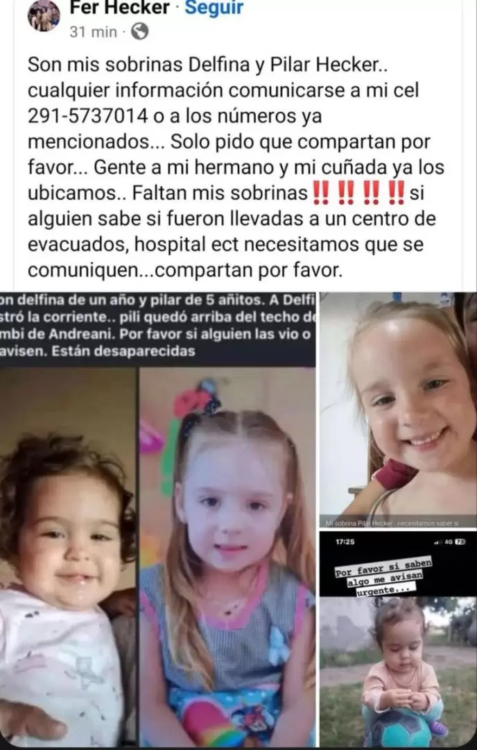 Desaparecidas en Bahía Blanca