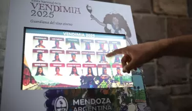 Proceso de votaci�n, eleccion de Reina Nacional de la Vendimia