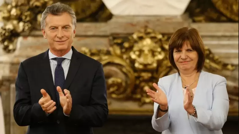 patricia bullrich y mauricio macri