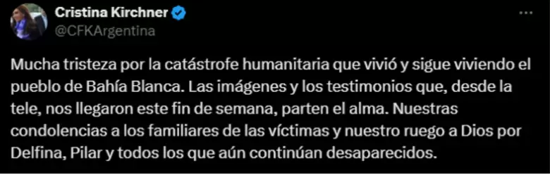 cristina sobre bah�a blanca