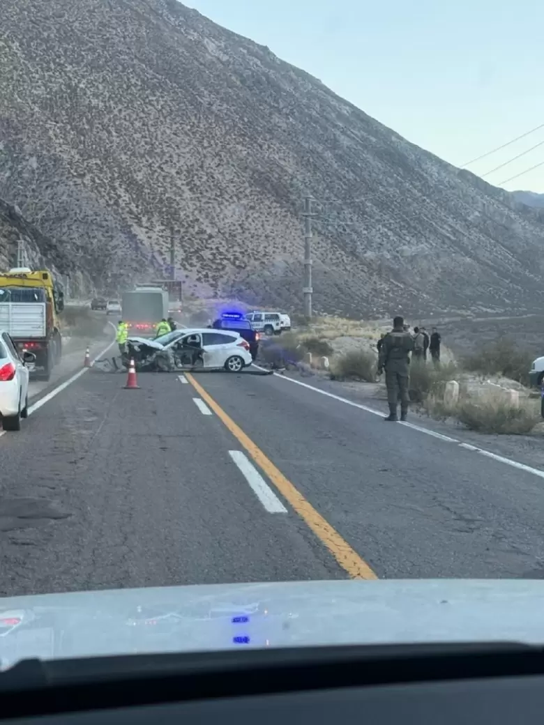 accidente en la ruta 7
