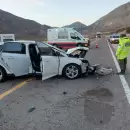 Un accidente involucr� a un m�vil de la Polic�a y a dos veh�culos m�s en la ruta 7