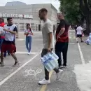 (Video) Noble gesto: Germ�n Pezzella particip� en la colecta de River para ayudar a Bah�a Blanca