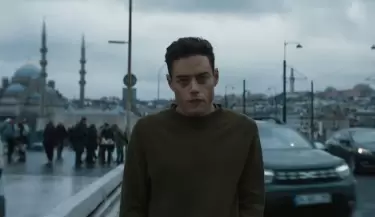 rami malek en el amateur