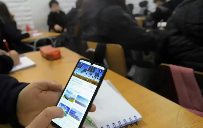 Uso del celular en clase