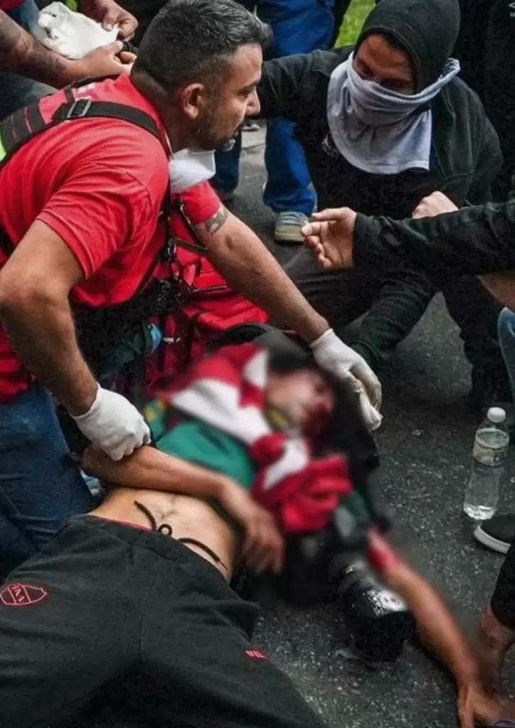 Fotógrafo herido