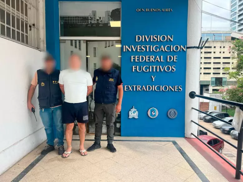 Fugitivo con pedido de captura internacional
