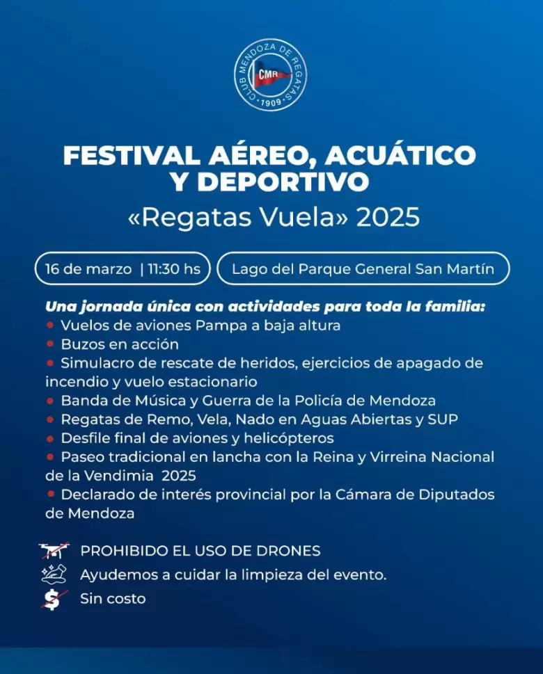 regatas vuela