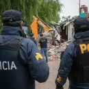 La Polic�a derrib� un hist�rico b�nker de drogas en el Campo Papa, de Godoy Cruz