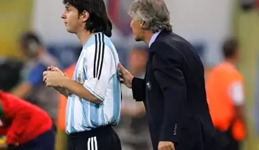 lionel messi - jose pekerman