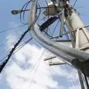 Detuvieron a dos hombres con antecedentes mientras robaban cables en una obra en Luj�n