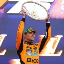 Bajo la lluvia, Lando Norris conquist� el GP de Australia en un ca�tico inicio de temporada