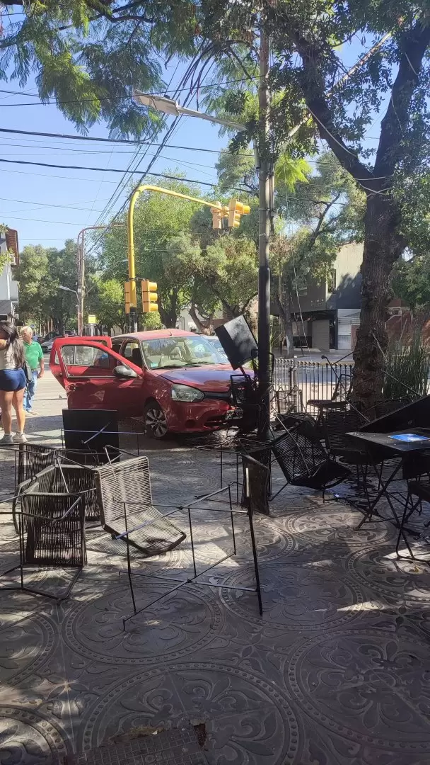 Accidente en Quinta secci�n