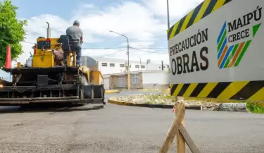 Obras en Calles Villanueva e Yrigoyen