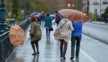viento lluvia tormenta