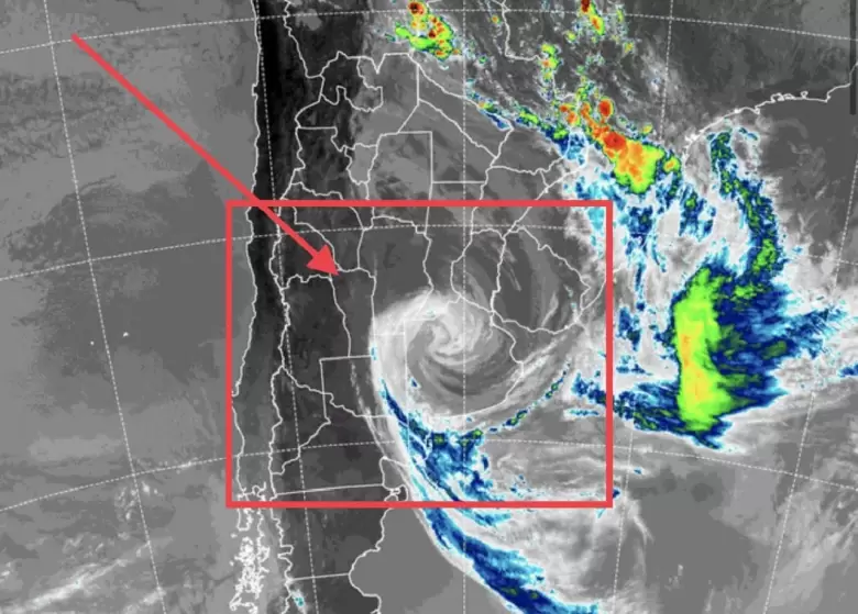 ciclon argentina