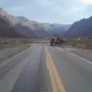 Despejaron el sector de la ruta 7 que sufrió los aludes y el tránsito volvió a la normalidad