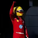Lewis Hamilton logr� la pole para la carrera Sprint y sell� su primer �xito con Ferrari en la F�rmula 1