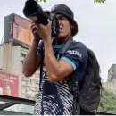 Grandes avances en la salud del fot�grafo herido en el Congreso