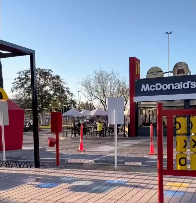 Mc Donalds terminal