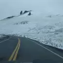(Videos) Las bell�simas postales que dej� el Paso Pehuenche cubierto de nieve