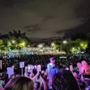 Una multitud tambi�n record� en Mendoza a los desaparecidos de la �ltima dictadura militar