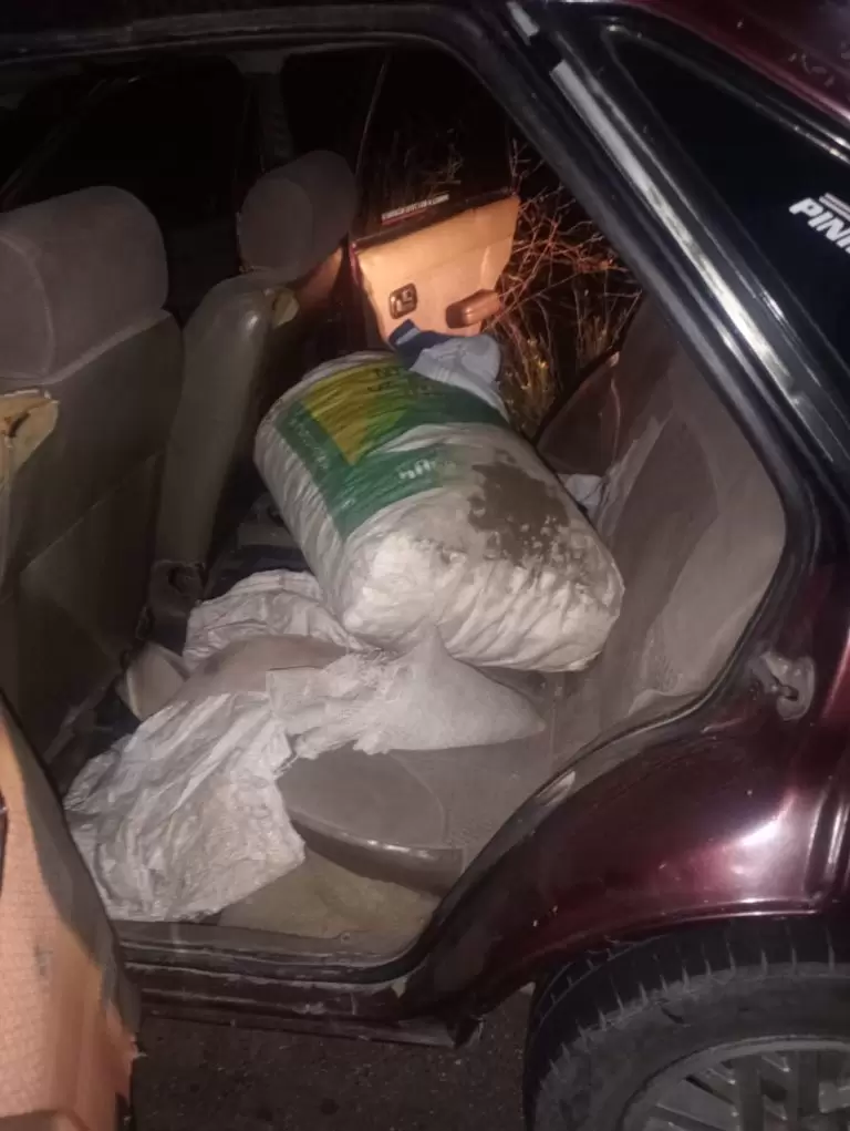 Detenidos en Tupungato con una importante cantidad de nueces robadas
