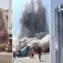 (Video) Terremoto en Bangkok: tres muertos y 81 atrapados bajo un edificio derrumbado