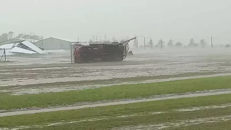 Temporal en C�rdoba y Santa Fe