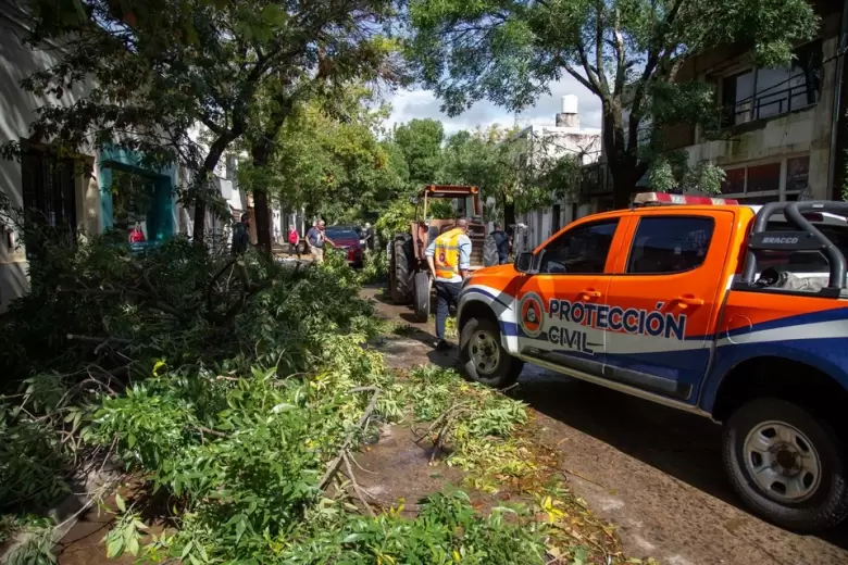 Temporal en C�rdoba y Santa Fe