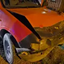 Un conductor muy borracho choc�, huy� y fue detenido en Luj�n de Cuyo