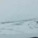 (Video) Cerraron el ingreso a la Laguna del Diamante por acumulaci�n de nieve