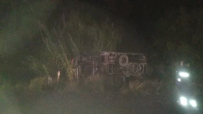 Accidente en Ruta 7, entre Cobos y Ruta 15