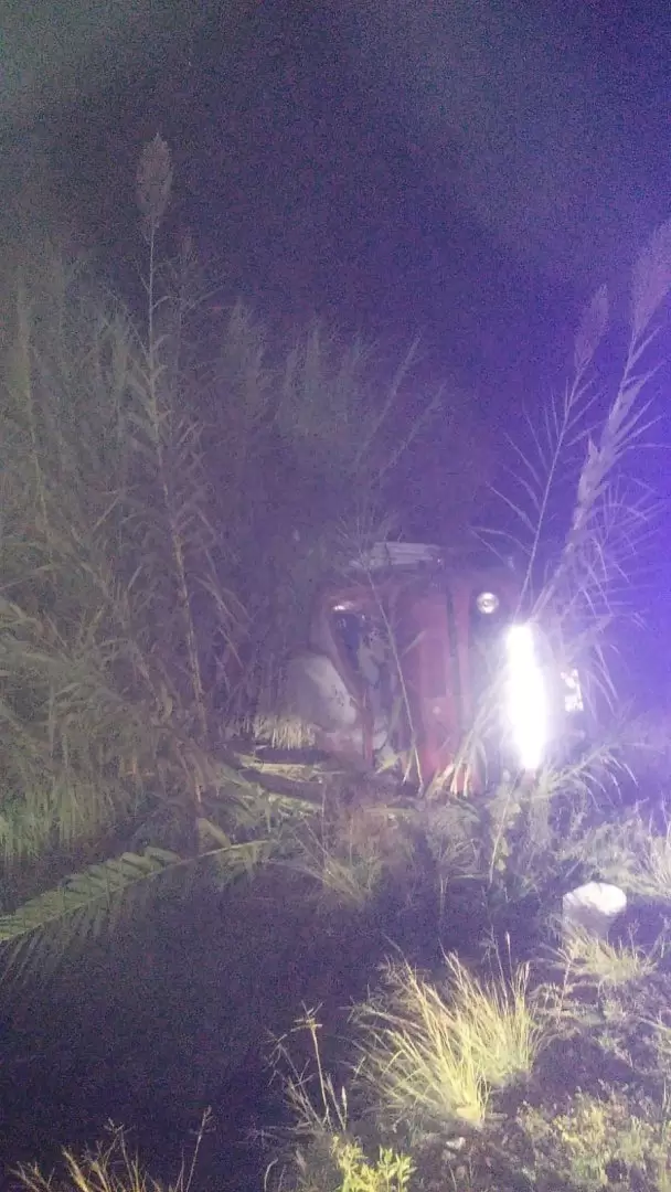 Accidente en Ruta 7, entre Cobos y Ruta 15