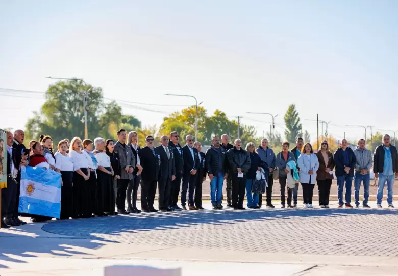 Homenaje en Maip� a veteranos y ca�dos en la Guerra de Malvinas