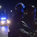 Detectaron a dos menores con una moto robada en plena maniobra y los detuvieron con una ganz�a