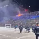 (Videos) C�nticos y pasi�n: as� fue el impresionante banderazo de Independiente Rivadavia