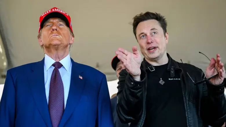 trump y musk